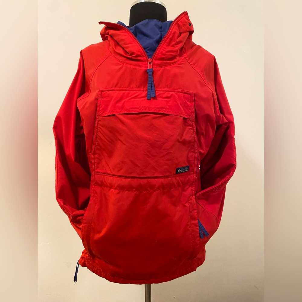 Vintage Columbia Sportswear Rain Anorak Jacket Pullover – Men’s Medium